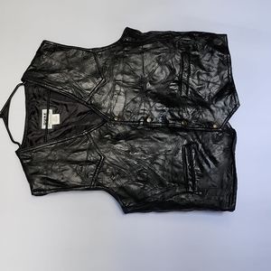 Duke Haband leather vest